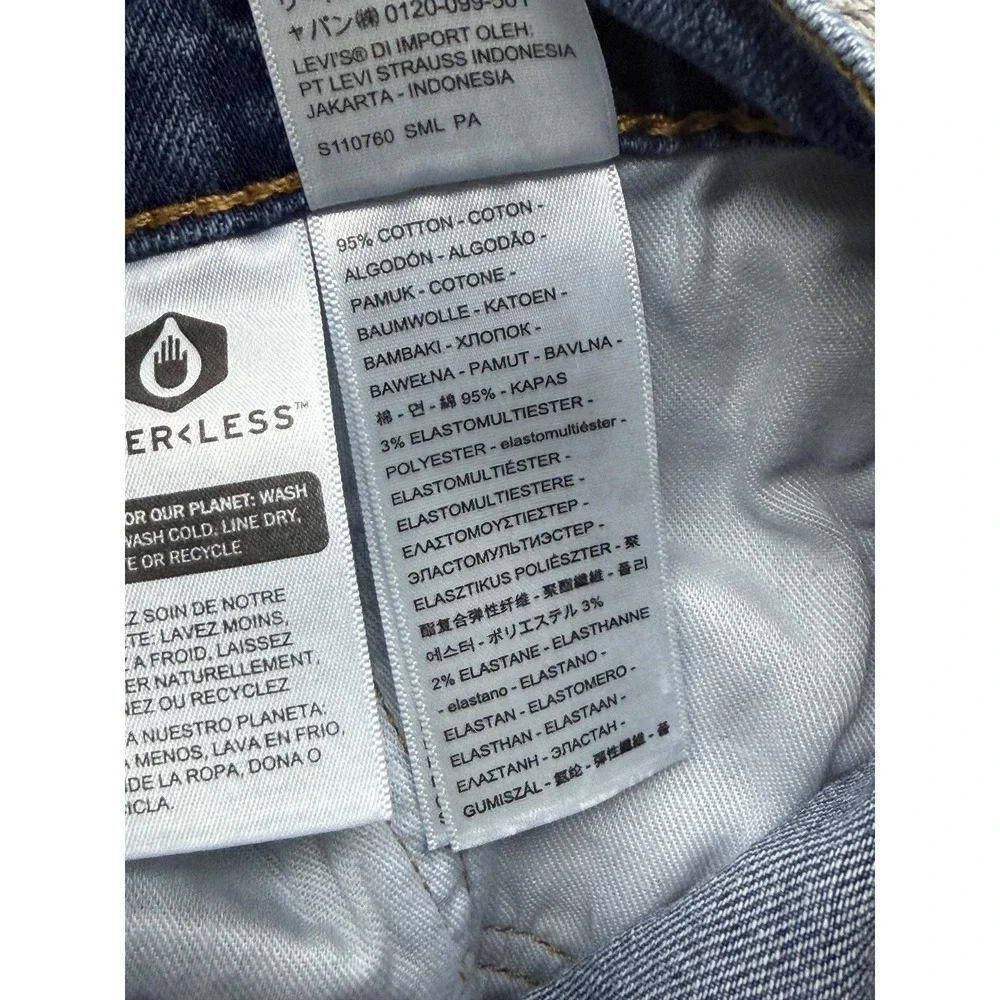 Levis 505 Jeans Mens‎ Measured 32x31 Blue Straight Leg Medium Wash Denim